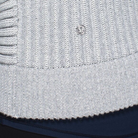 Lululemon Embrace Hoodie- Knit Hooded Zip Up Sweater- Size Medium - Picture 7 of 15